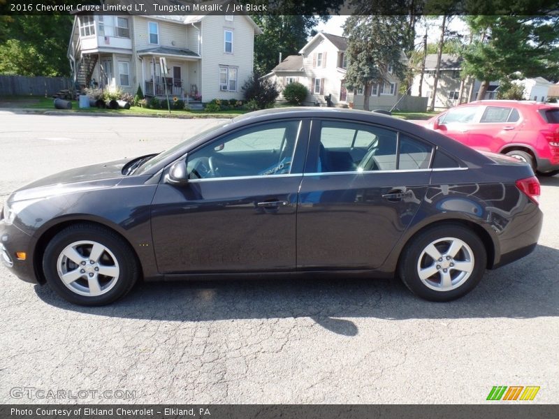 Tungsten Metallic / Jet Black 2016 Chevrolet Cruze Limited LT
