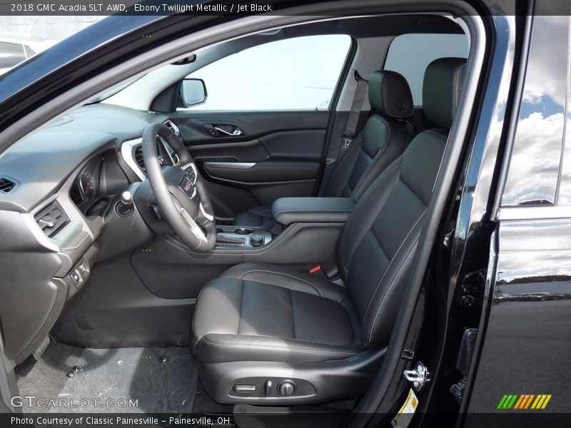 Ebony Twilight Metallic / Jet Black 2018 GMC Acadia SLT AWD