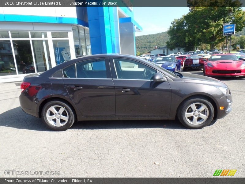 Tungsten Metallic / Jet Black 2016 Chevrolet Cruze Limited LT