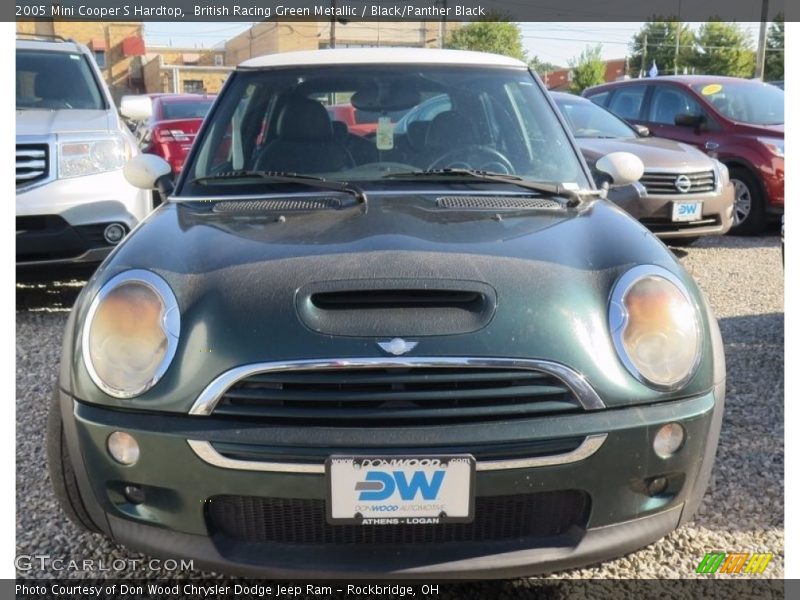 British Racing Green Metallic / Black/Panther Black 2005 Mini Cooper S Hardtop