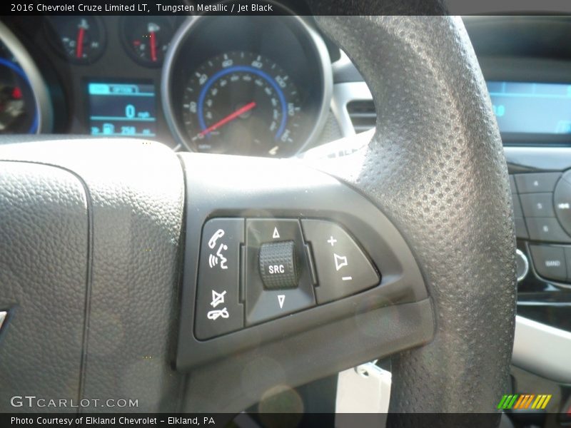 Tungsten Metallic / Jet Black 2016 Chevrolet Cruze Limited LT