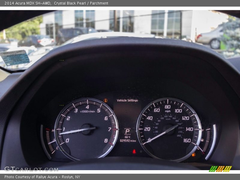 Crystal Black Pearl / Parchment 2014 Acura MDX SH-AWD