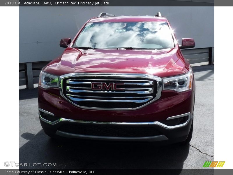 Crimson Red Tintcoat / Jet Black 2018 GMC Acadia SLT AWD
