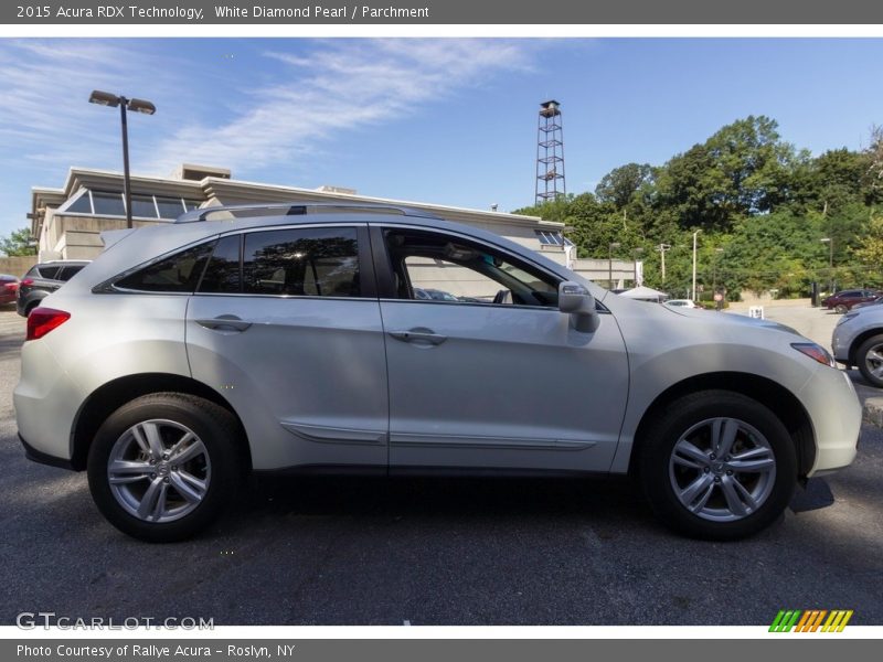 White Diamond Pearl / Parchment 2015 Acura RDX Technology