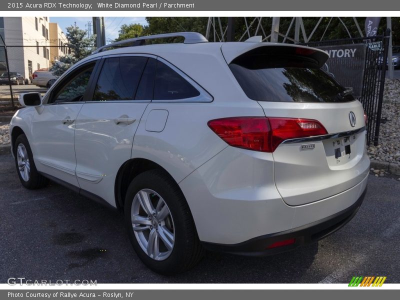White Diamond Pearl / Parchment 2015 Acura RDX Technology