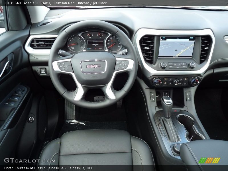 Crimson Red Tintcoat / Jet Black 2018 GMC Acadia SLT AWD