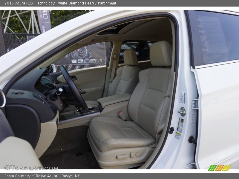 White Diamond Pearl / Parchment 2015 Acura RDX Technology