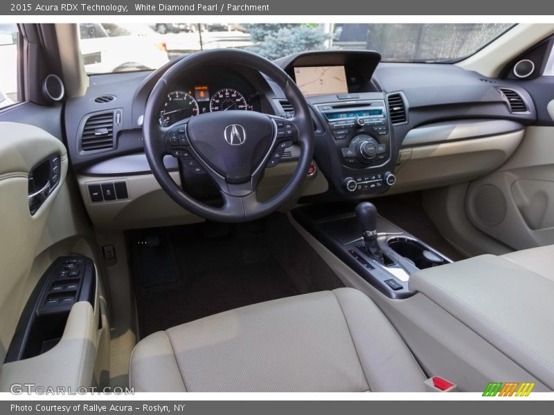 White Diamond Pearl / Parchment 2015 Acura RDX Technology