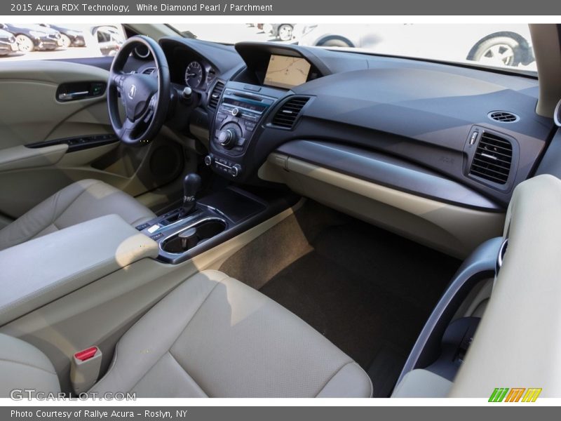 White Diamond Pearl / Parchment 2015 Acura RDX Technology