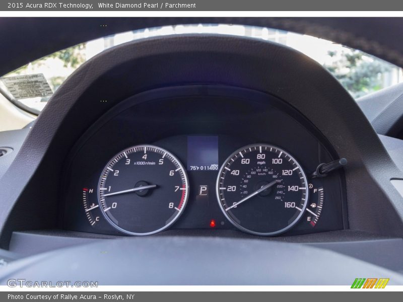 White Diamond Pearl / Parchment 2015 Acura RDX Technology