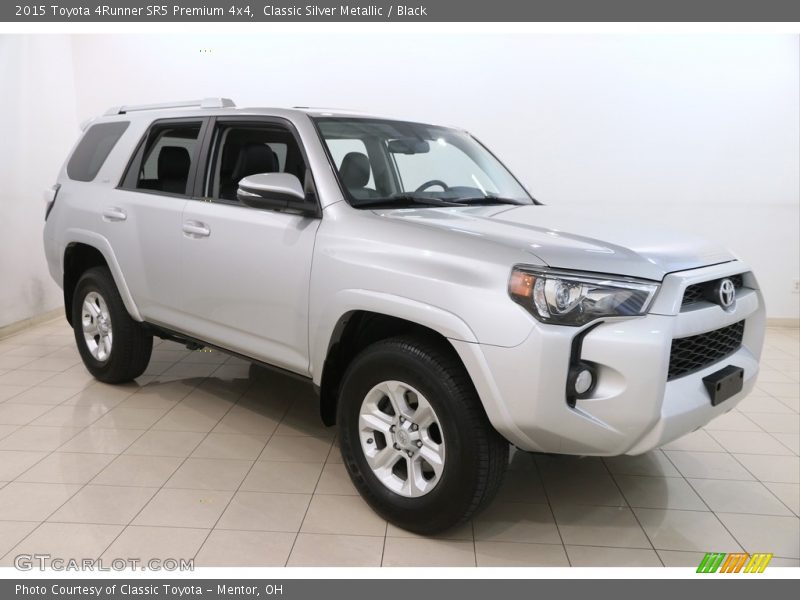 Classic Silver Metallic / Black 2015 Toyota 4Runner SR5 Premium 4x4