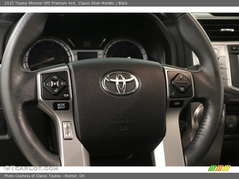 Classic Silver Metallic / Black 2015 Toyota 4Runner SR5 Premium 4x4