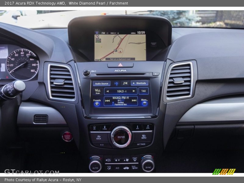 White Diamond Pearl / Parchment 2017 Acura RDX Technology AWD