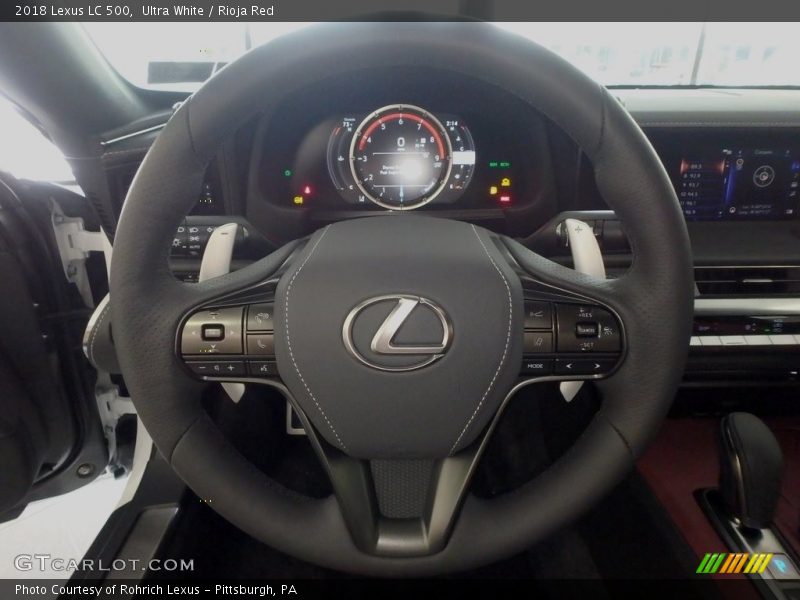  2018 LC 500 Steering Wheel