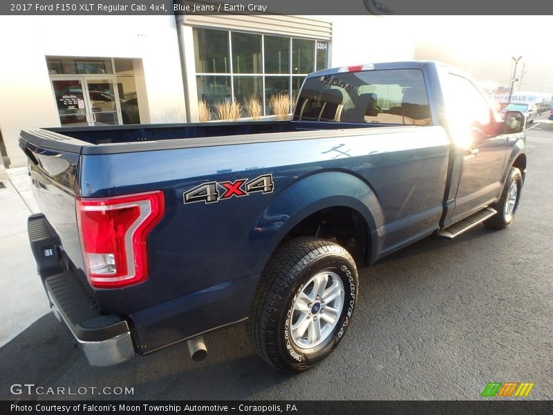 Blue Jeans / Earth Gray 2017 Ford F150 XLT Regular Cab 4x4