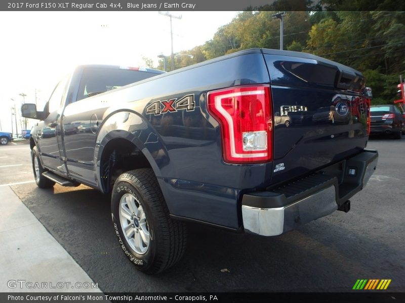 Blue Jeans / Earth Gray 2017 Ford F150 XLT Regular Cab 4x4