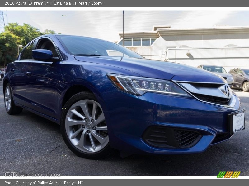 Catalina Blue Pearl / Ebony 2016 Acura ILX Premium