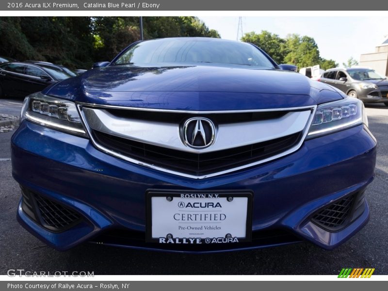 Catalina Blue Pearl / Ebony 2016 Acura ILX Premium
