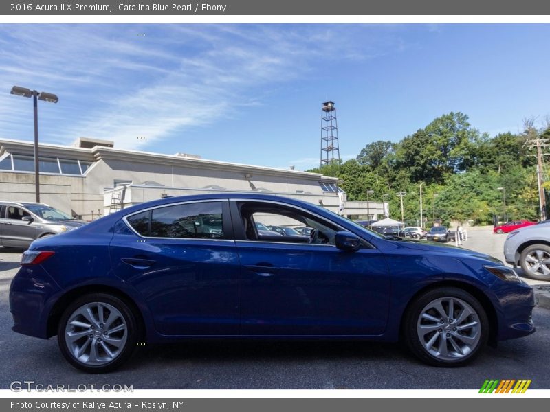 Catalina Blue Pearl / Ebony 2016 Acura ILX Premium