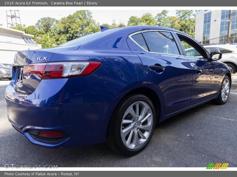 Catalina Blue Pearl / Ebony 2016 Acura ILX Premium