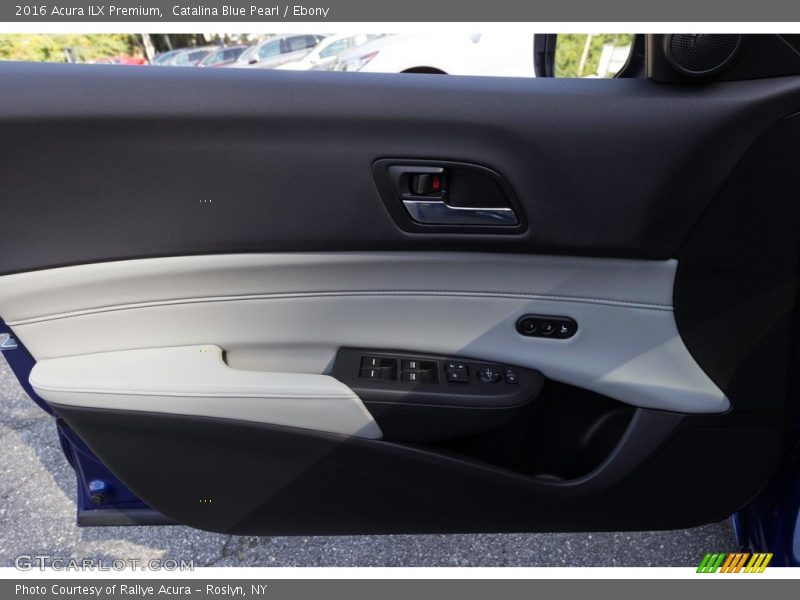 Catalina Blue Pearl / Ebony 2016 Acura ILX Premium