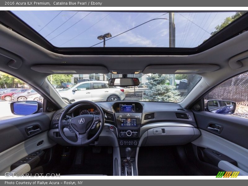 Catalina Blue Pearl / Ebony 2016 Acura ILX Premium