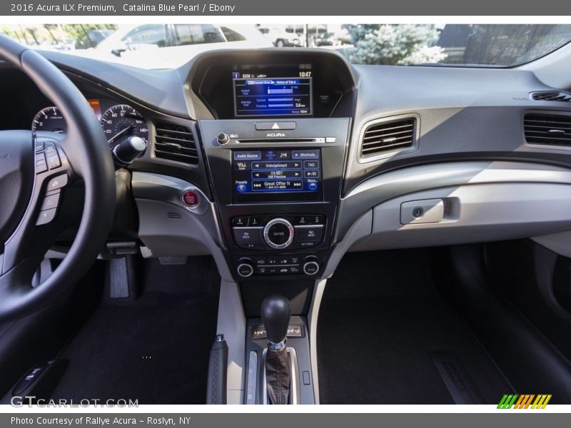 Catalina Blue Pearl / Ebony 2016 Acura ILX Premium