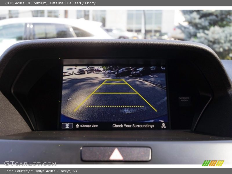 Catalina Blue Pearl / Ebony 2016 Acura ILX Premium