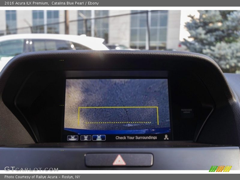 Catalina Blue Pearl / Ebony 2016 Acura ILX Premium