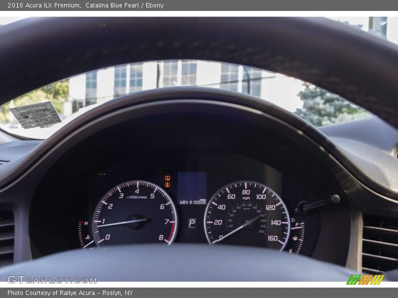 Catalina Blue Pearl / Ebony 2016 Acura ILX Premium