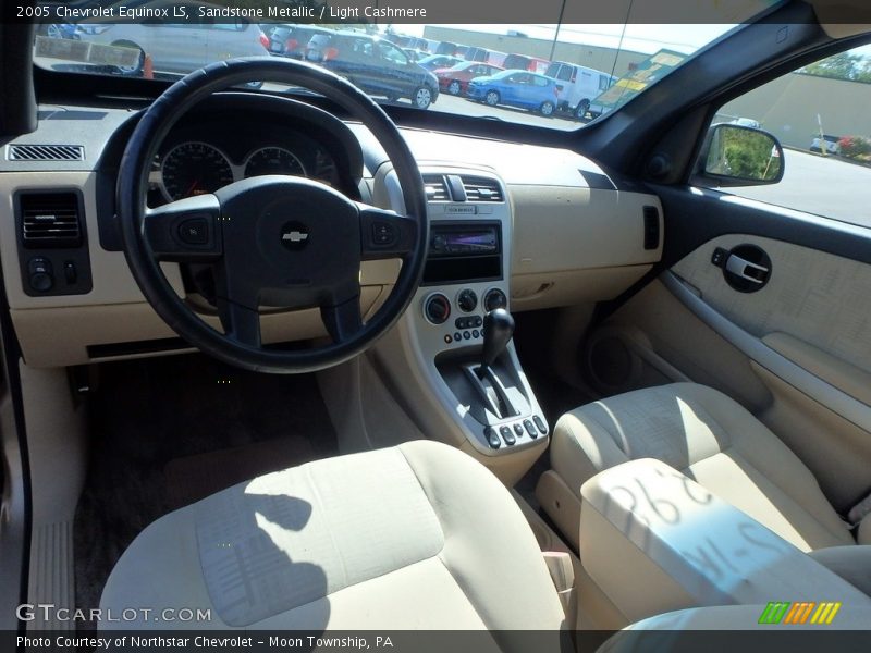 Sandstone Metallic / Light Cashmere 2005 Chevrolet Equinox LS