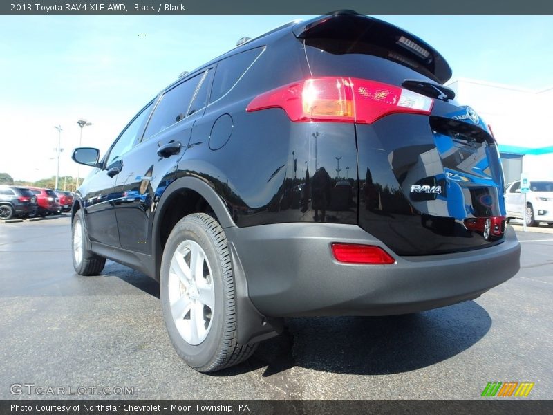 Black / Black 2013 Toyota RAV4 XLE AWD