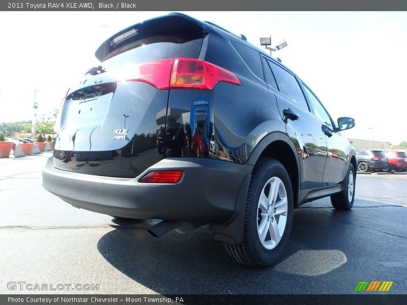 Black / Black 2013 Toyota RAV4 XLE AWD