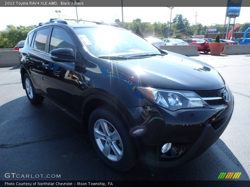 Black / Black 2013 Toyota RAV4 XLE AWD