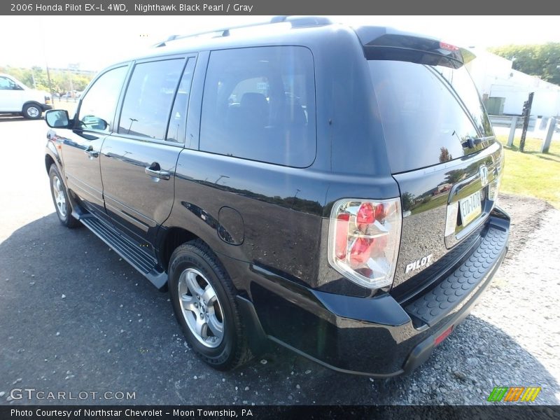 Nighthawk Black Pearl / Gray 2006 Honda Pilot EX-L 4WD
