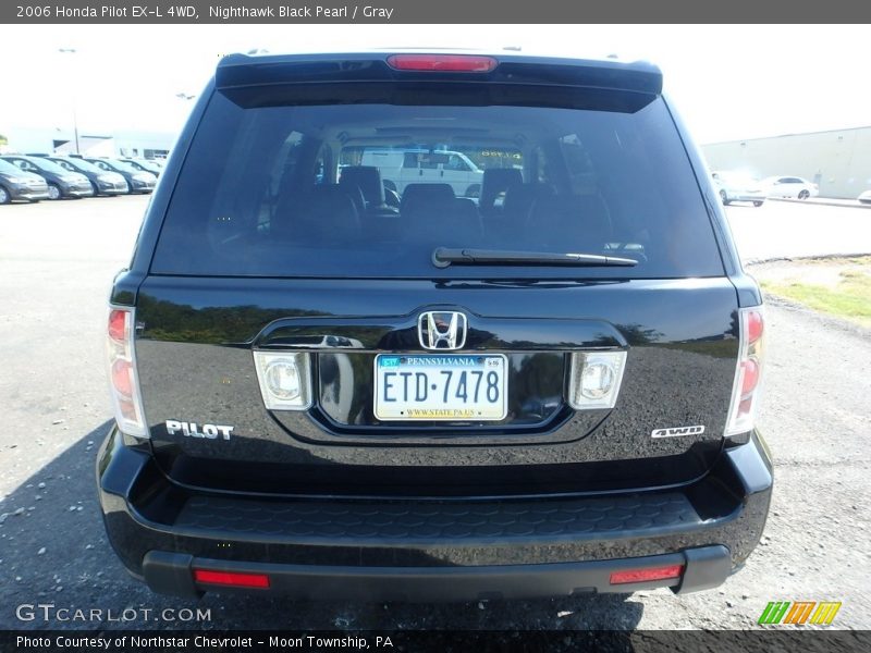 Nighthawk Black Pearl / Gray 2006 Honda Pilot EX-L 4WD
