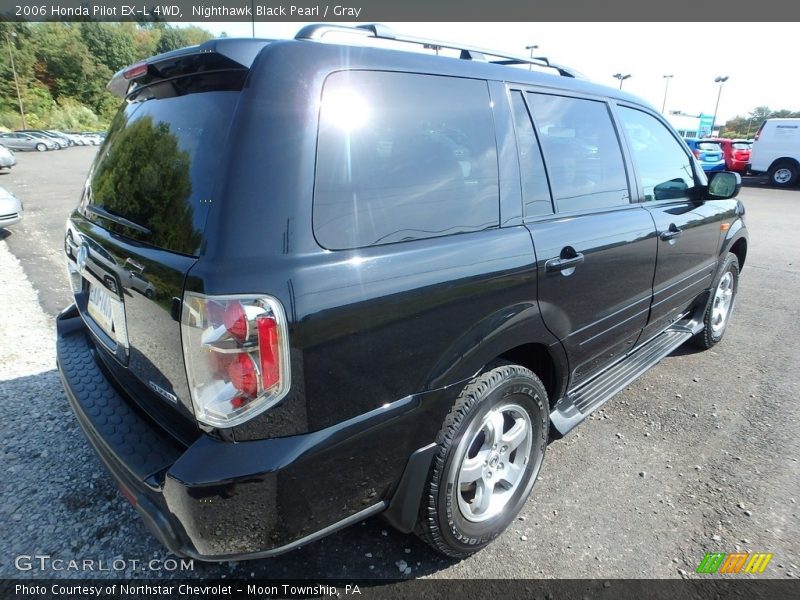 Nighthawk Black Pearl / Gray 2006 Honda Pilot EX-L 4WD