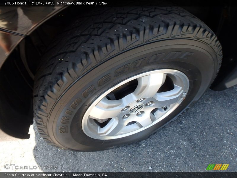 Nighthawk Black Pearl / Gray 2006 Honda Pilot EX-L 4WD