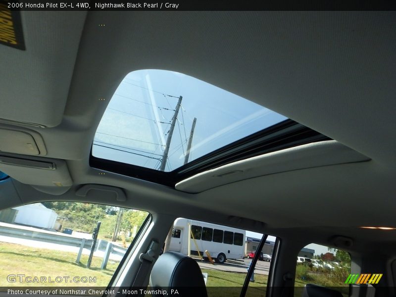Nighthawk Black Pearl / Gray 2006 Honda Pilot EX-L 4WD