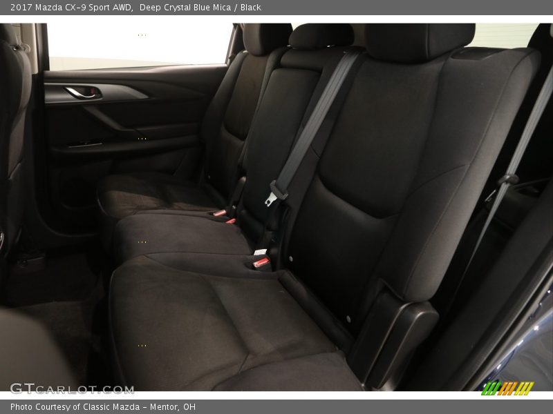 Deep Crystal Blue Mica / Black 2017 Mazda CX-9 Sport AWD
