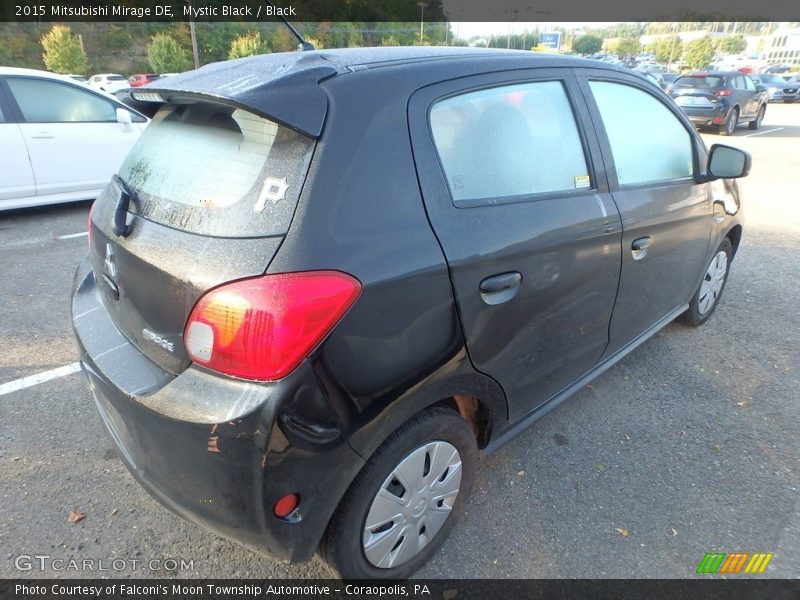 Mystic Black / Black 2015 Mitsubishi Mirage DE