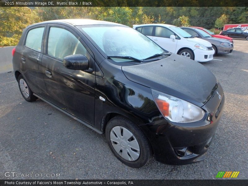 Mystic Black / Black 2015 Mitsubishi Mirage DE