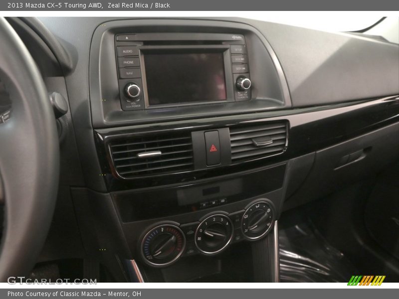 Zeal Red Mica / Black 2013 Mazda CX-5 Touring AWD