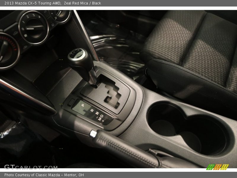 Zeal Red Mica / Black 2013 Mazda CX-5 Touring AWD