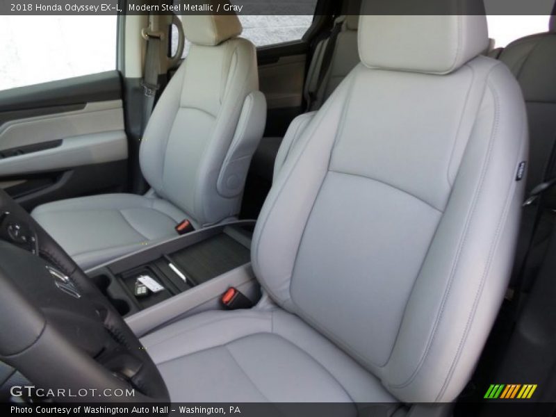 Modern Steel Metallic / Gray 2018 Honda Odyssey EX-L