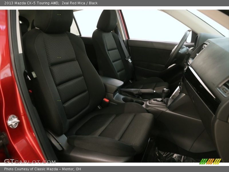 Zeal Red Mica / Black 2013 Mazda CX-5 Touring AWD