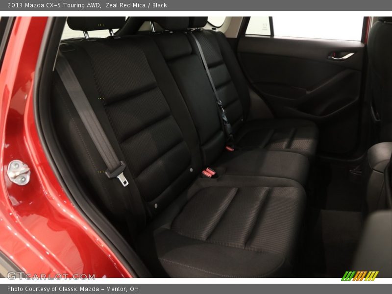 Zeal Red Mica / Black 2013 Mazda CX-5 Touring AWD