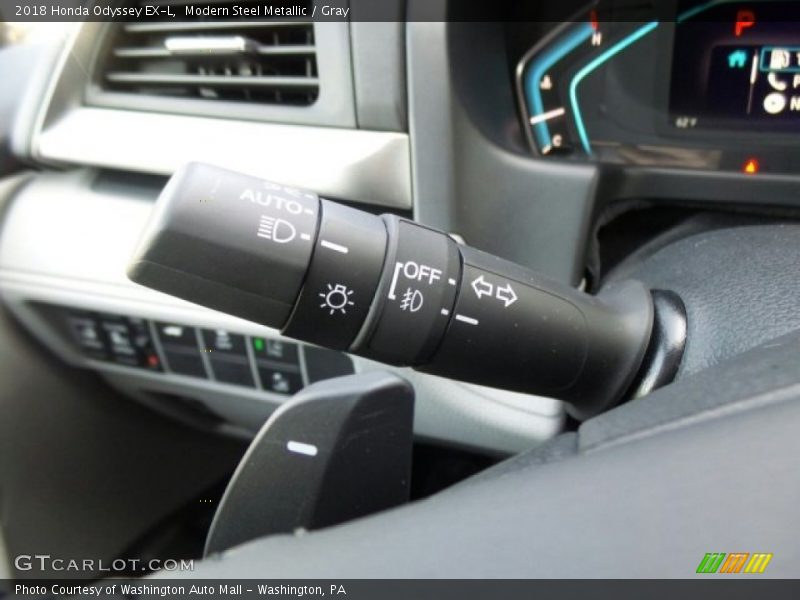 Modern Steel Metallic / Gray 2018 Honda Odyssey EX-L