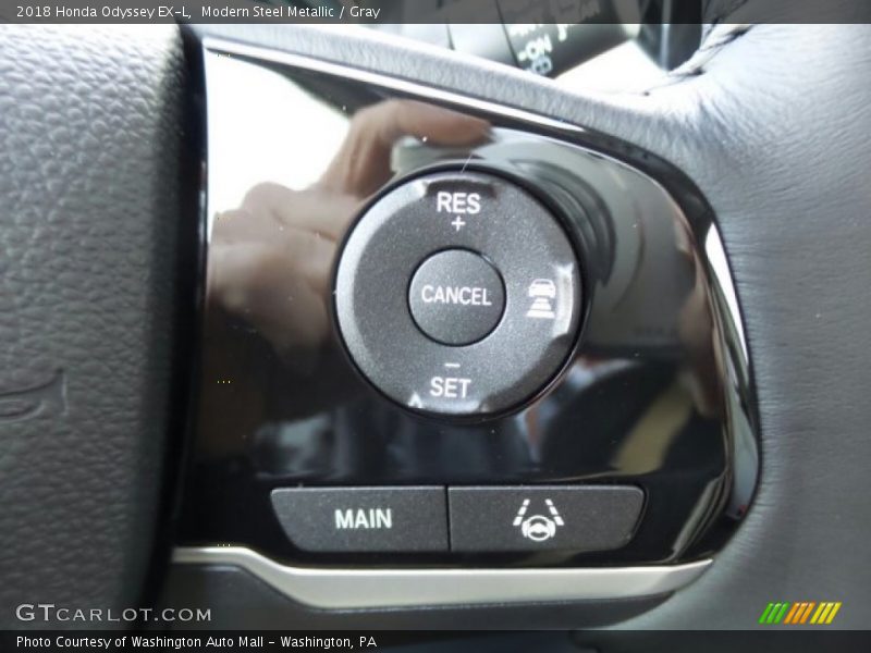 Modern Steel Metallic / Gray 2018 Honda Odyssey EX-L