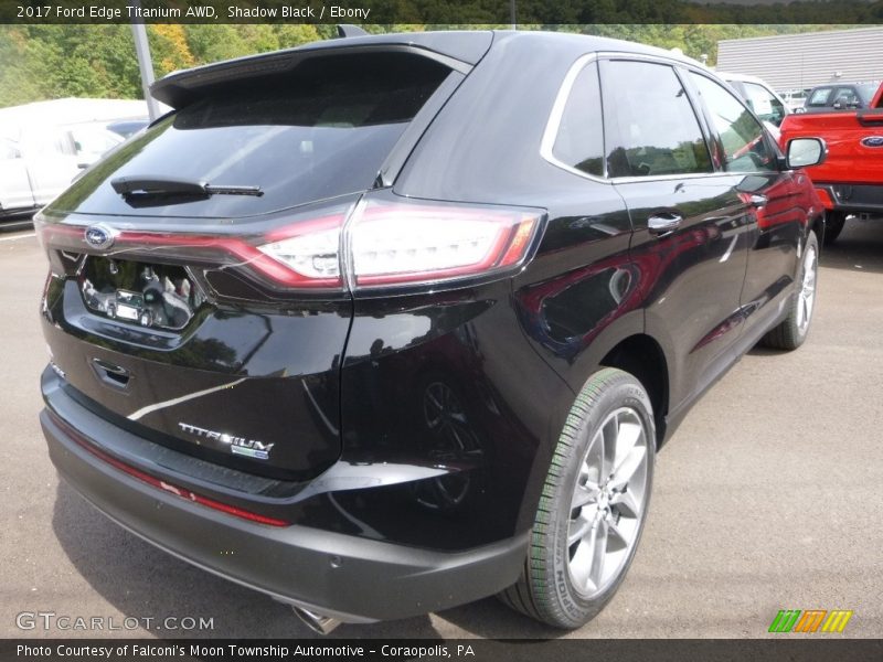 Shadow Black / Ebony 2017 Ford Edge Titanium AWD